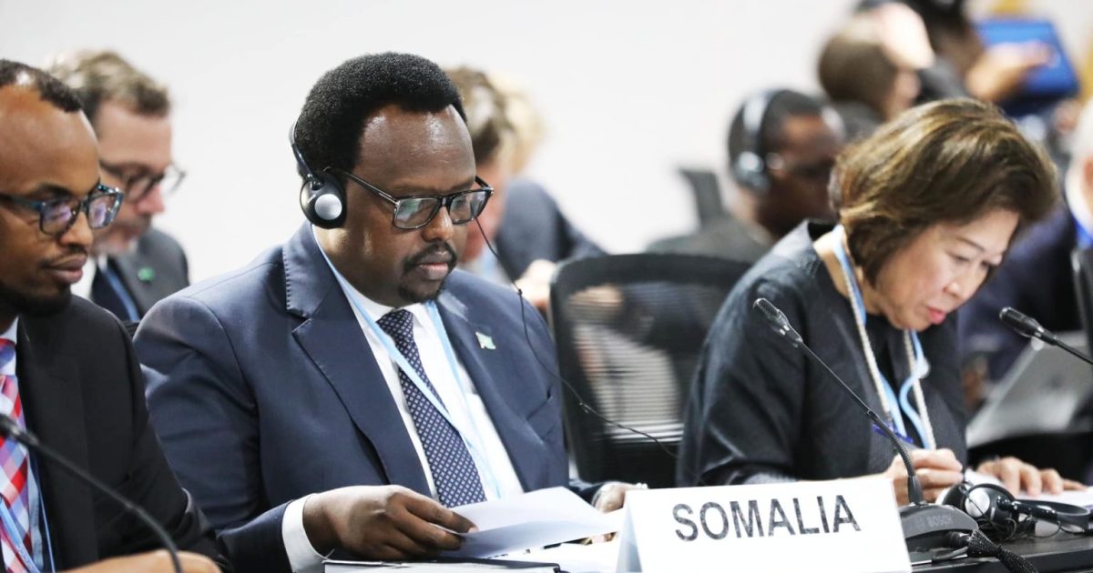 Ra’iisal wasaare ku-xigeenka dalka oo ka qeyb galay shirka isbedelka cimilada iyo sugnaanta cunnada