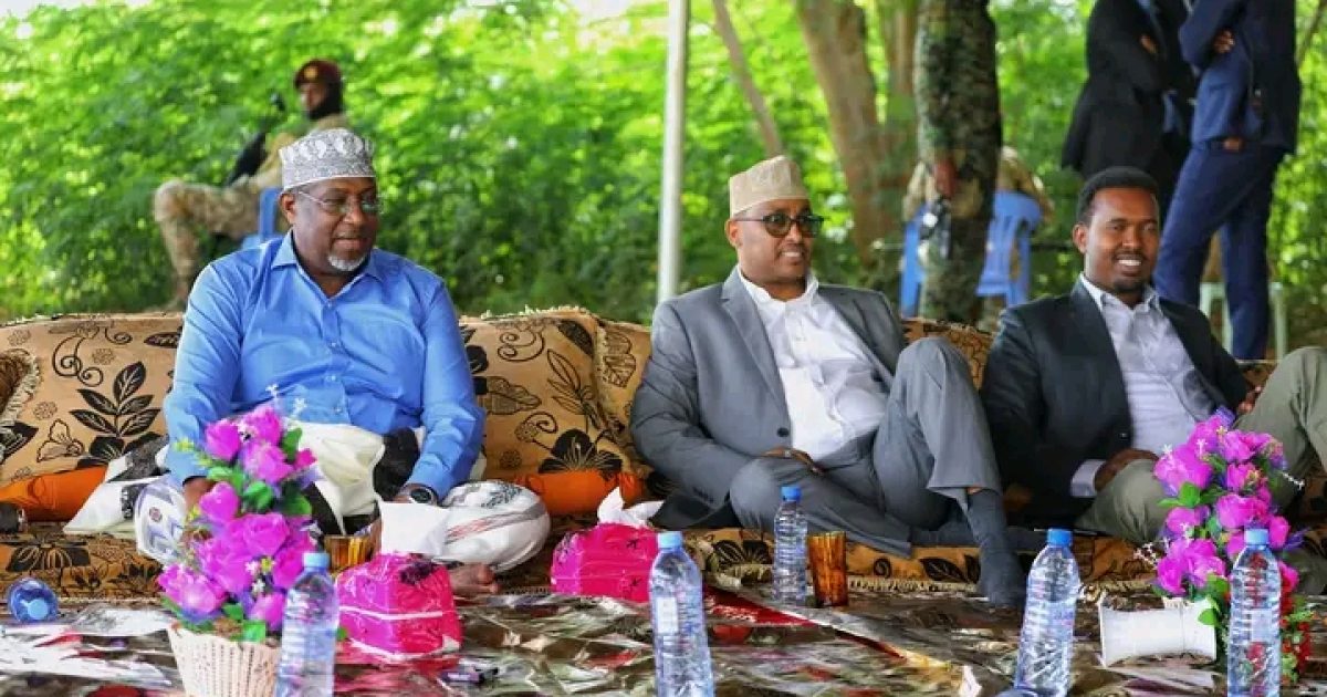 Guddoomiyaha Golaha Shacabka BJFS iyo Wafdigiisa Oo Marti Qaad Loogu Sameeyay Beeraha Garoowe