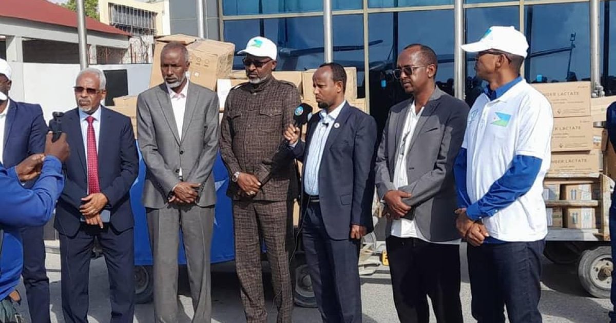 Wasiirka caafimaadka oo soo dhoweeyey dhaqaatiir ka timid dalka Jabuuti