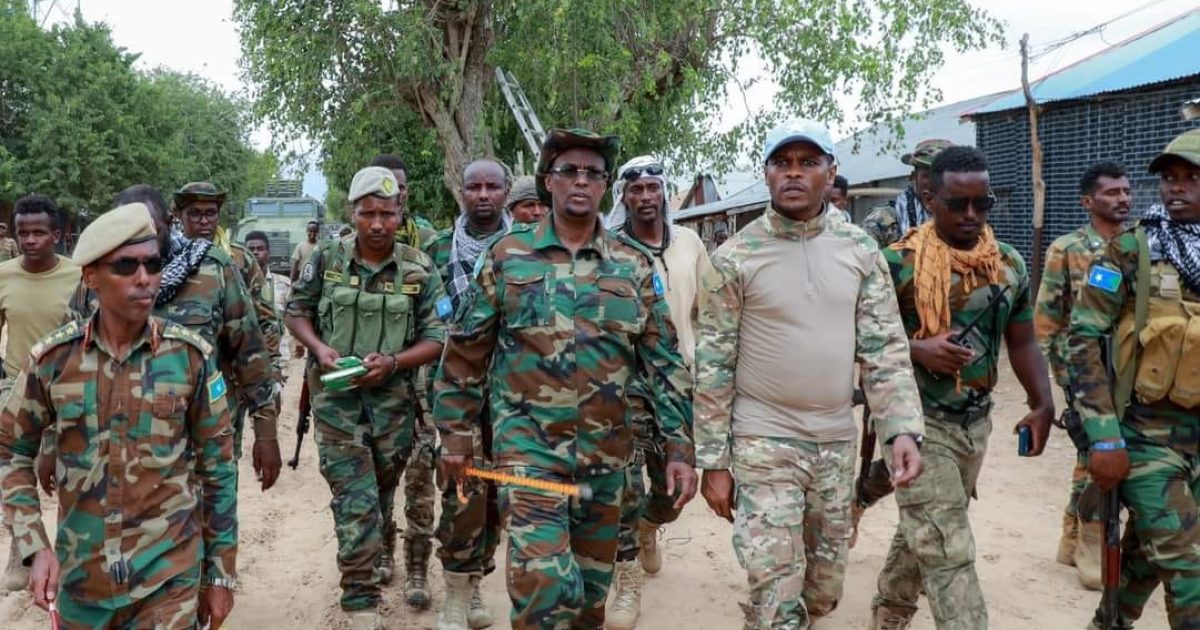 Madaxweynaha HirShabeelle, wasiir Qaasim iyo Taliyaha xoogga oo gaaray Masaajid Caligaduud +Sawirro