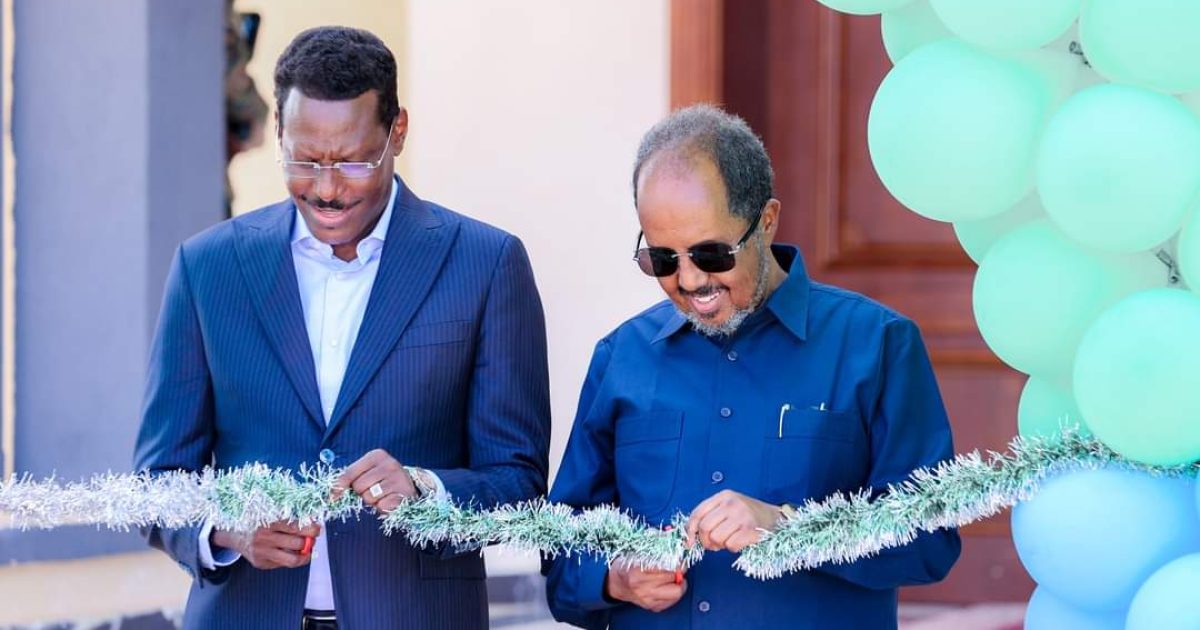 Madaxweynaha Dalka Oo Xarigga Ka Jaray Madaxtooyada Galmudug “SAWIRRO”