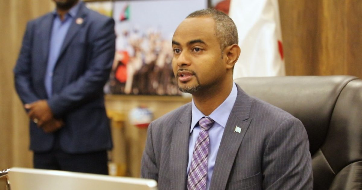 Wasiirka Gaashaandhigga Oo Booqday Warshadda Wax Soo Saarka Difaaca Ee Yarmouk