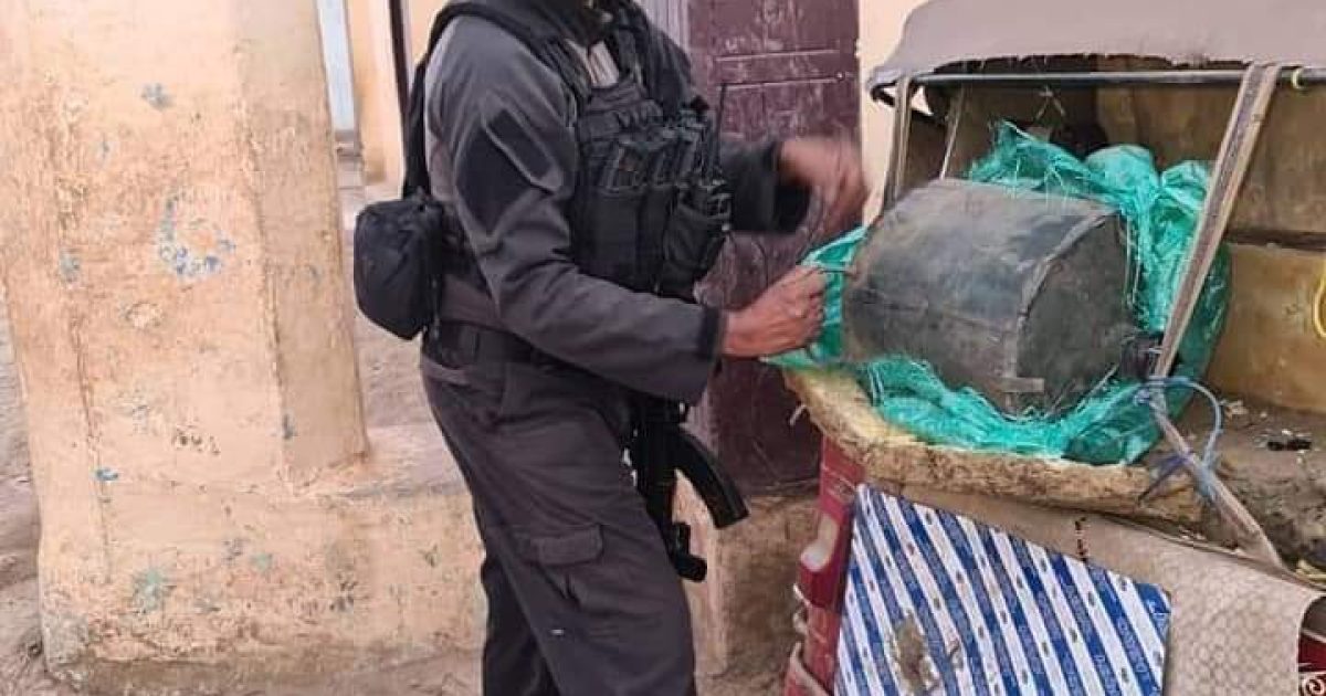 Afgooye: Ciidamada Ammaanka Oo Gacanta Ku Dhigay Mooto Bajaaj Lagu Soo Rakibay Waxyaabaha Qarxa