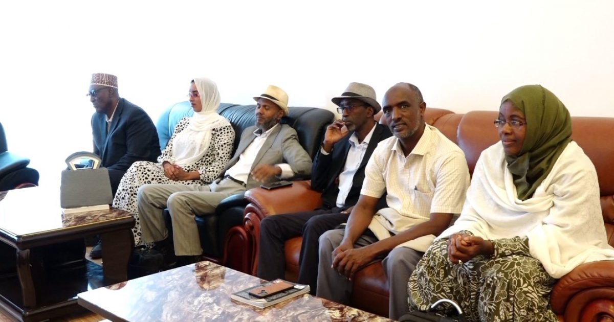 Wafdi ka socda Jamhuriyadda Jabuuti oo soo gaaray Muqdisho.