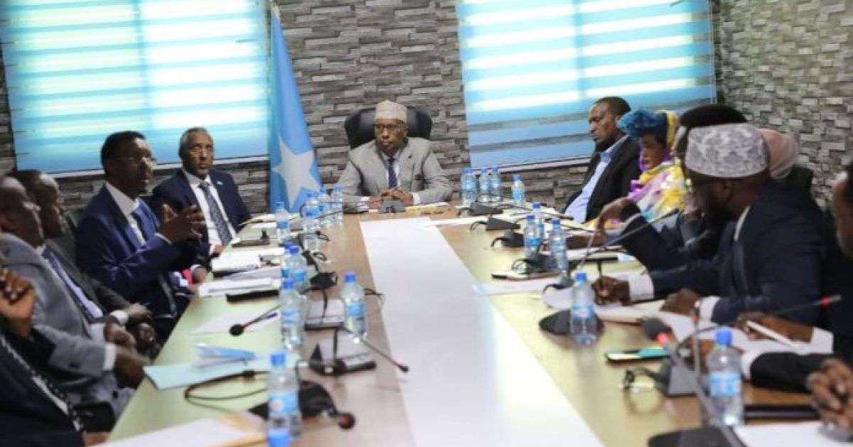 Guddigga Arrimaha Dibadda ee G/Shacabka oo la kulmay Wasiirka Arrimaha Dibadda XFS