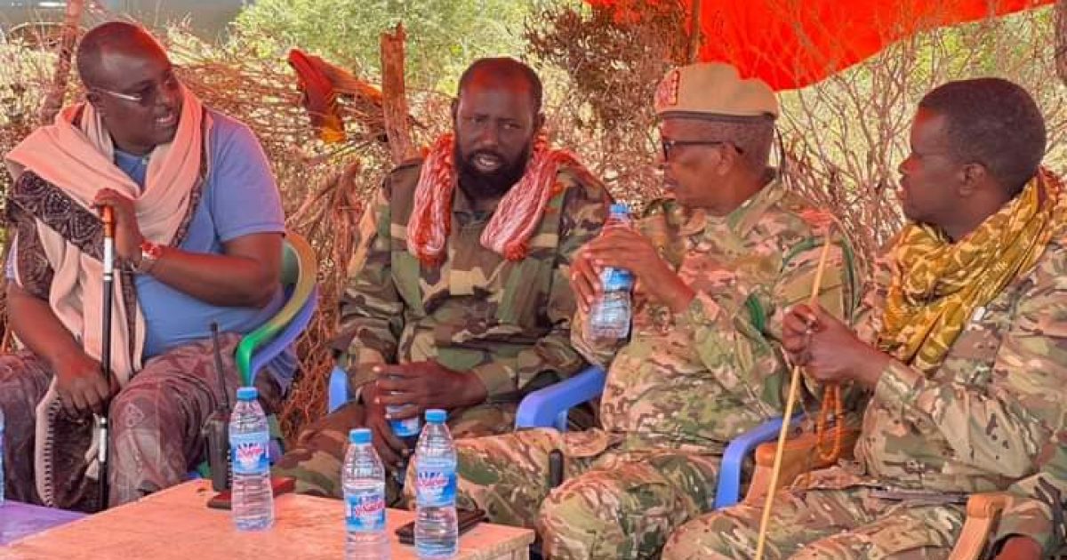 Taliyaha Ciidanka Dhulka oo booqday deegaanno laga saaray Khawaarijta