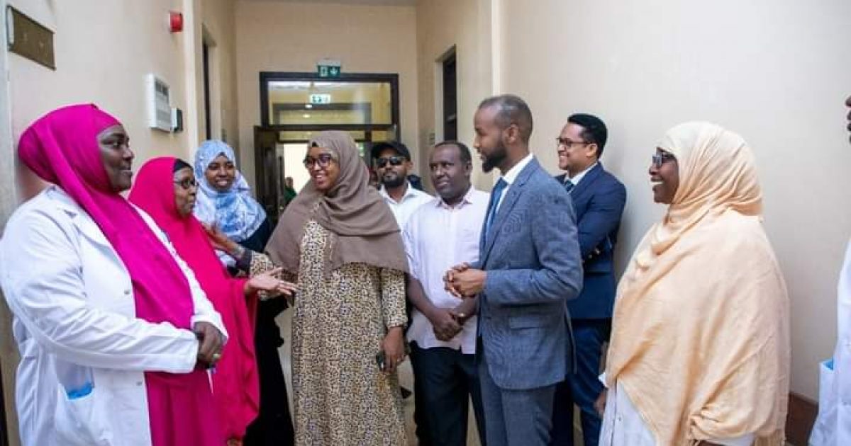 Wasiir ku-xigeenka Caafimaadka Oo Booqday Isbitaal Banaadir “SAWIRRO”