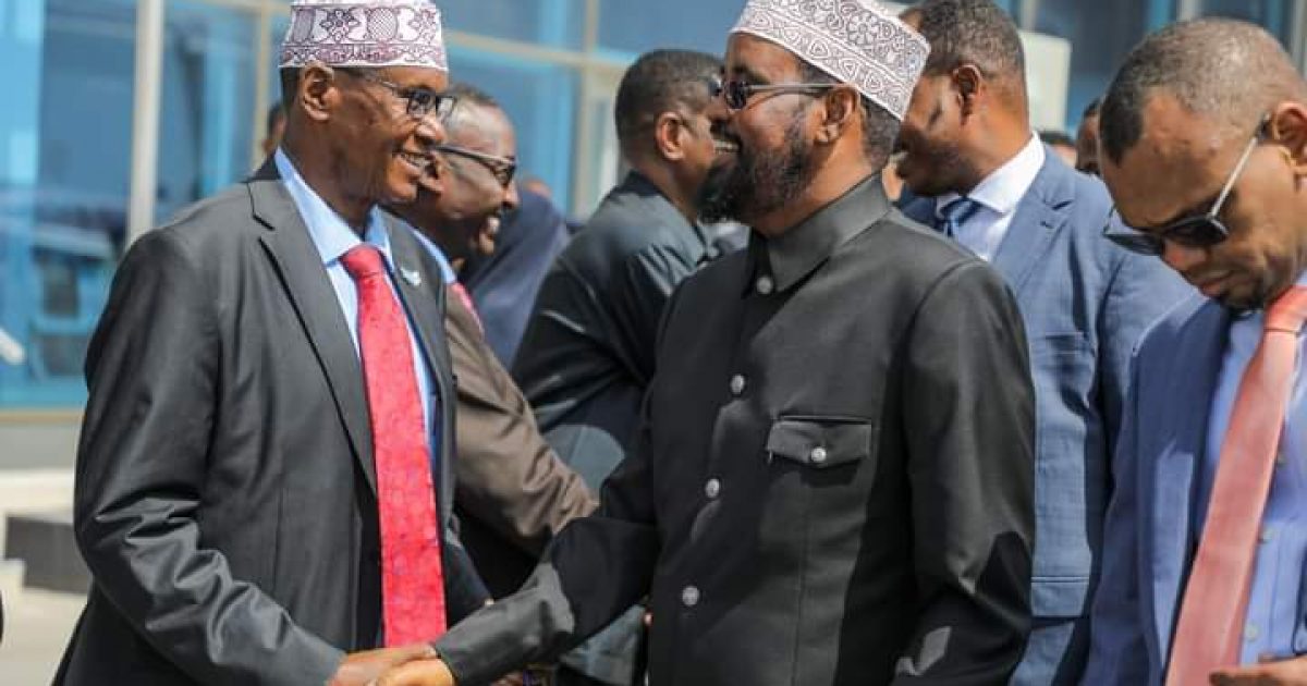 Madaxweynaha Jubbaland oo si diiran loogu soo dhoweeyay Muqdisho