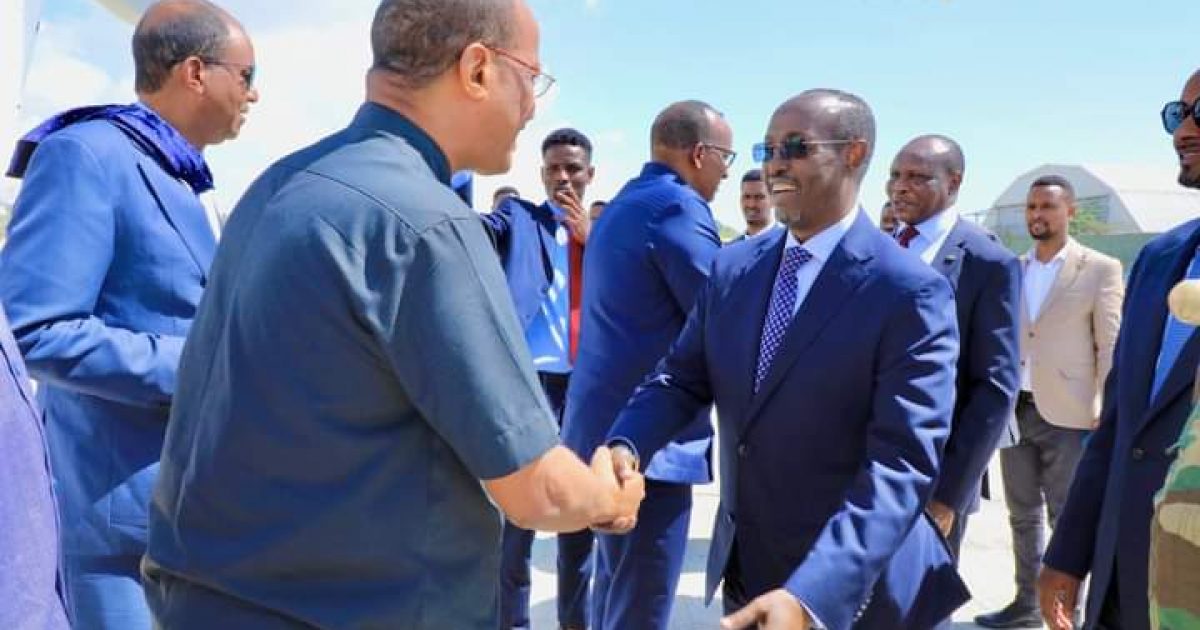 Duqa Muqdisho oo soo dhaweeyay Wafdi ka socday Dowladda Kenya