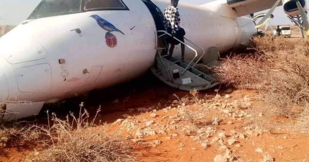 Faahfaahin ku Saabsan Diyaarad ku Burburtay Garoonka Caabudwaaq