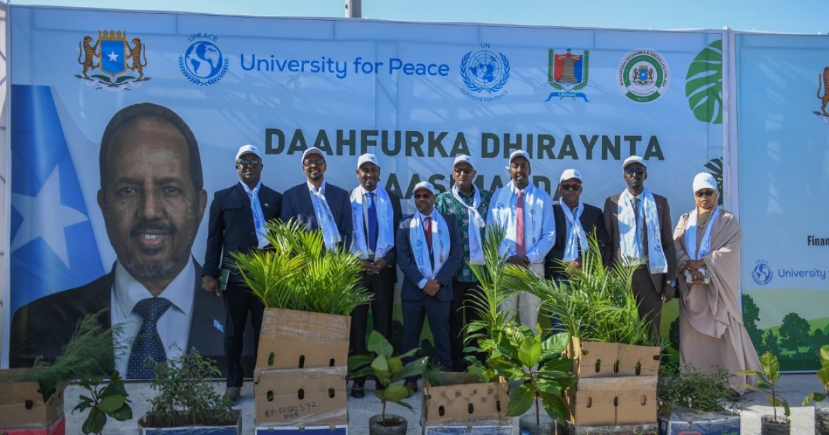Sawirro: Wasaaradda Deegaanka oo bilowday wajiga 1-aad ee dhireynta Muqdisho 