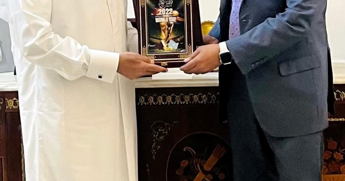 Safiir ku-xigeenka Safaaradda Soomaaliya ee Jabuuti oo la kulmay Safiirka Qatar ee dalka Jabuuti