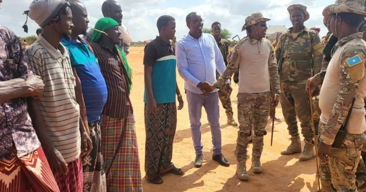 Mas’uuliyiin ka tirsan DFS oo kormeeray deegaano laga xoreeyay Khawaarijta