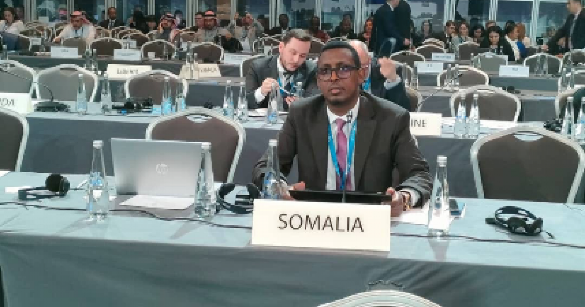 Wasiiru dowalaha wasaaradda Tamarta iyo Kheyraadka Biyaha oo shir kaga qeyb galaya Abu Dhabai