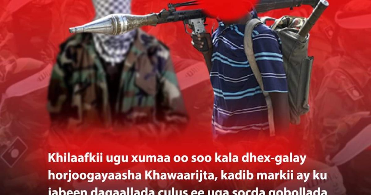 Dagaal u dhaxeeyo Khawaarijta Oo Ka socda degaanka Caliyaalo