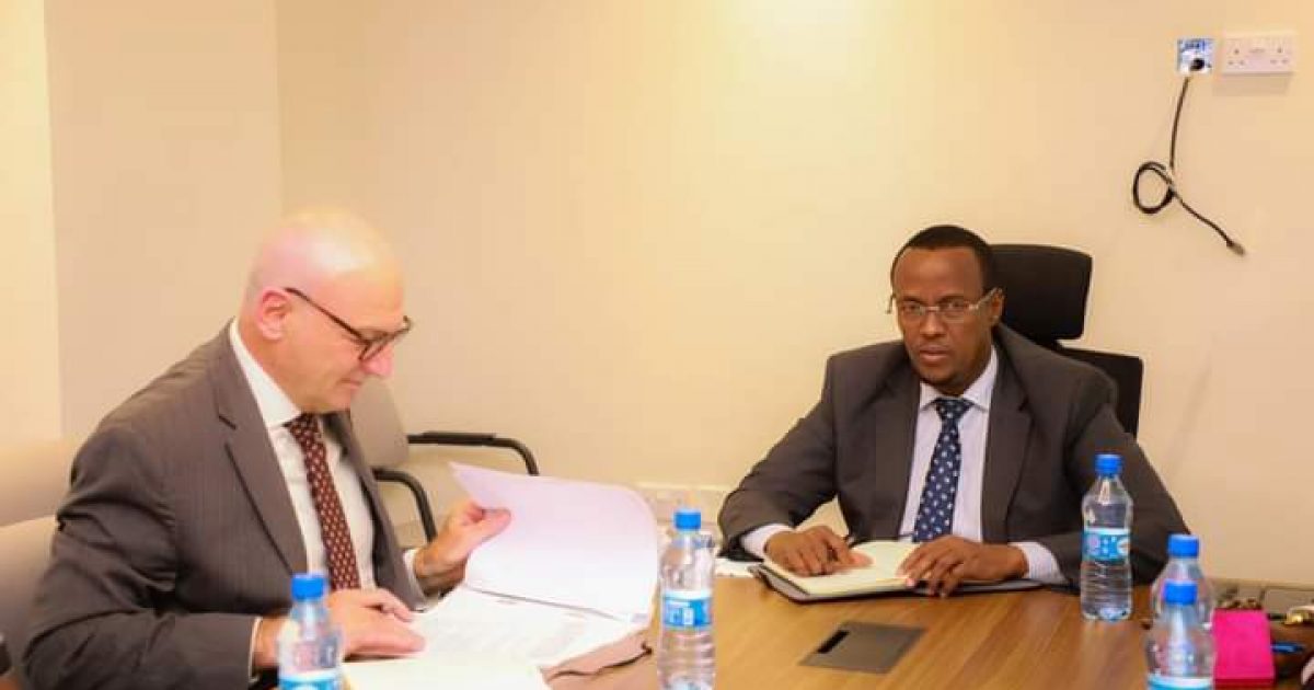 Madaxweynaha Hirshabeelle oo la kulmay Madaxa Hay’adda UNDP ee Soomaaliya