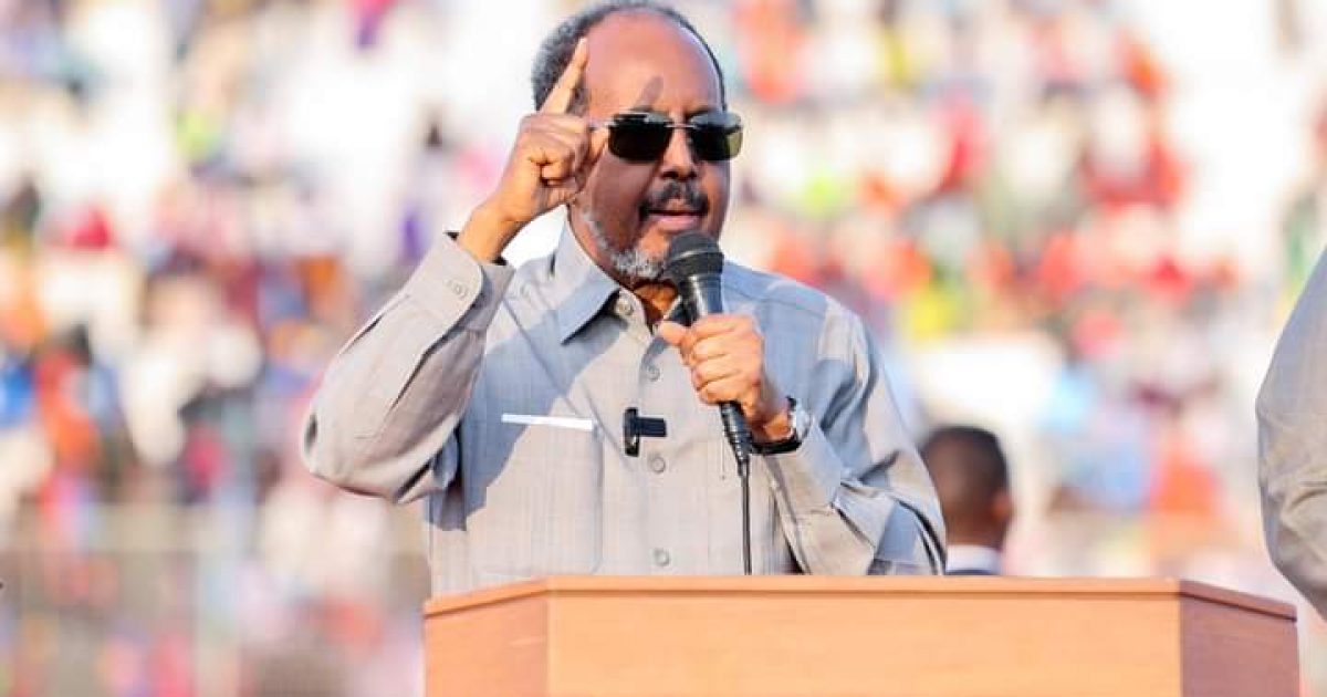 Madaxweyne Xasan Sheekh “Argagixisada Al-Shabaab waxa ay ku dhex dhuumanayeen shacabka Soomaaliyeed iyagiina waa diideen”