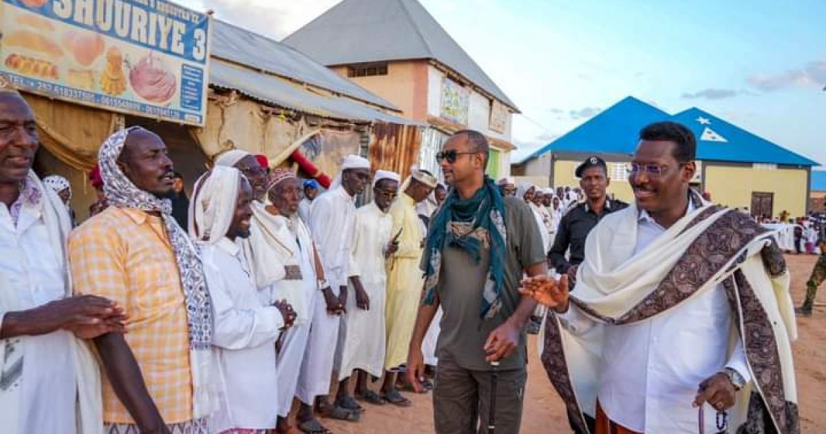 Madaxweynaha Galmudug iyo Wasiirka Gaashaandhigga oo Baxdo uga qeybgalay Siyaarada Xaaji Yuusuf