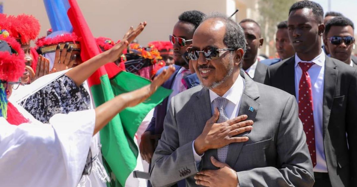 Madaxweyne Xasan Sheekh oo Baydhabo u tagay xaqiijinta Koonfur Galbeed oo hishiis ah