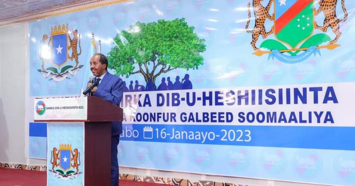 Madaxweyne Xasan Sheekh “Dadka reer Koonfur Galbeed waxaan rabnaa inay wada fariistaan oo mushkiladahooda xalistaan”