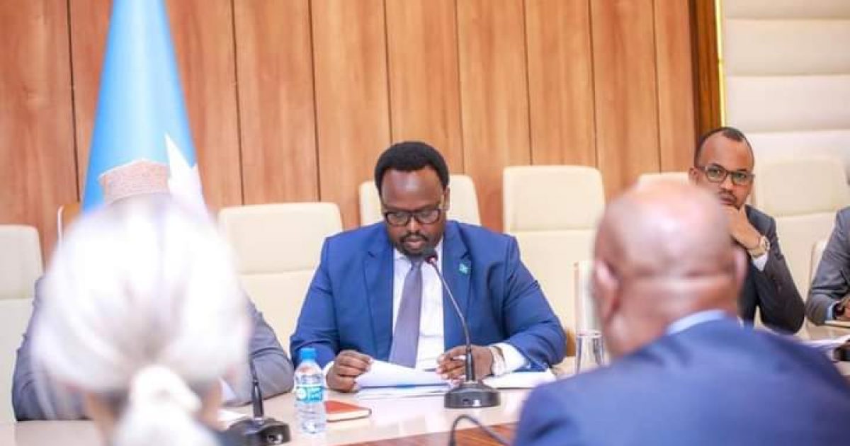 Ra’iisul Wasaare Ku-xigeenka oo la kulmay Ku-xigeenka Ergeyga Gaarka ah ee Xoghayaha Guud Q.M