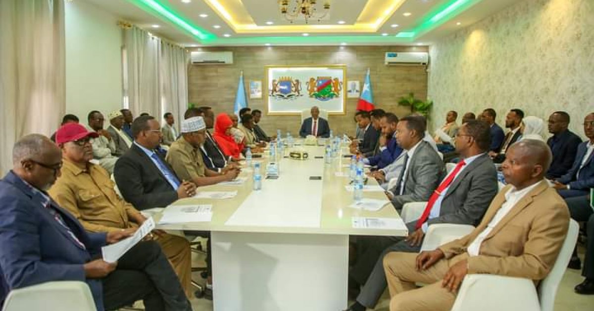 Lafta-gareen oo guddoomiyay shirka golaha Wasiirada maamulkaas