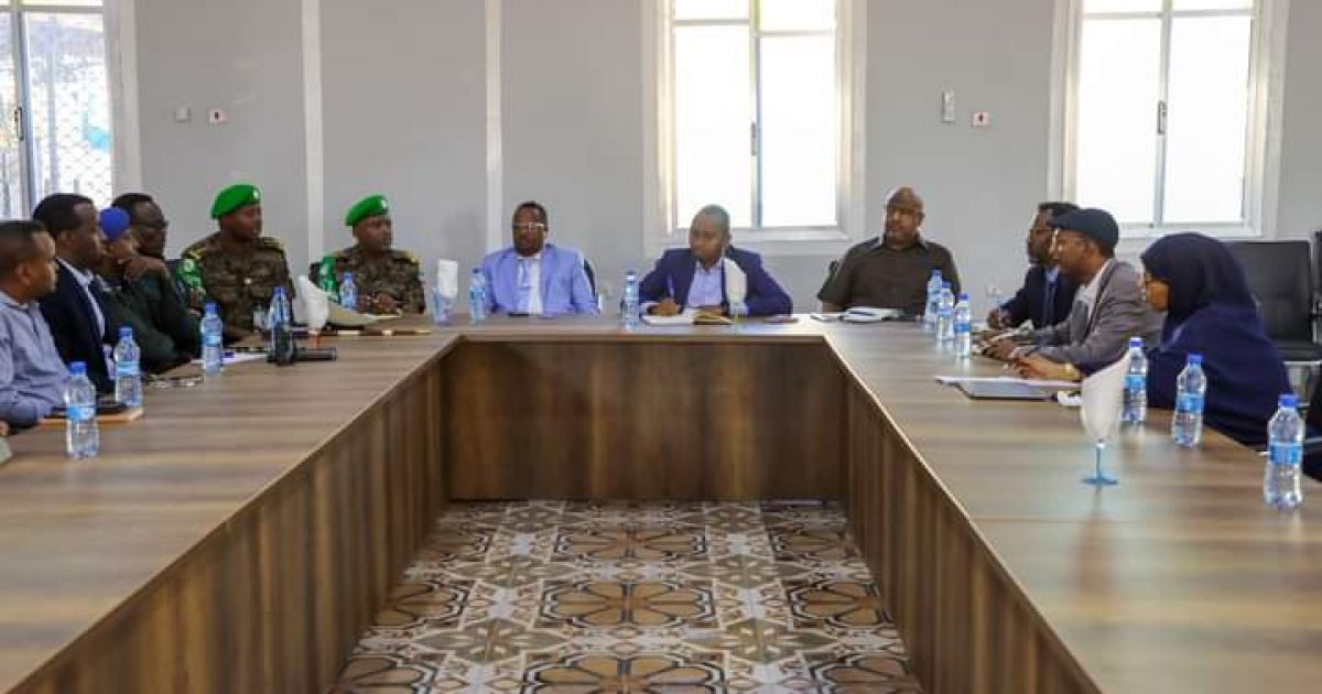 Guddiga Shirka Dib-u-hishiinta KGS Oo Kulan La Qaatay Sarakiisha Lamaha amniga