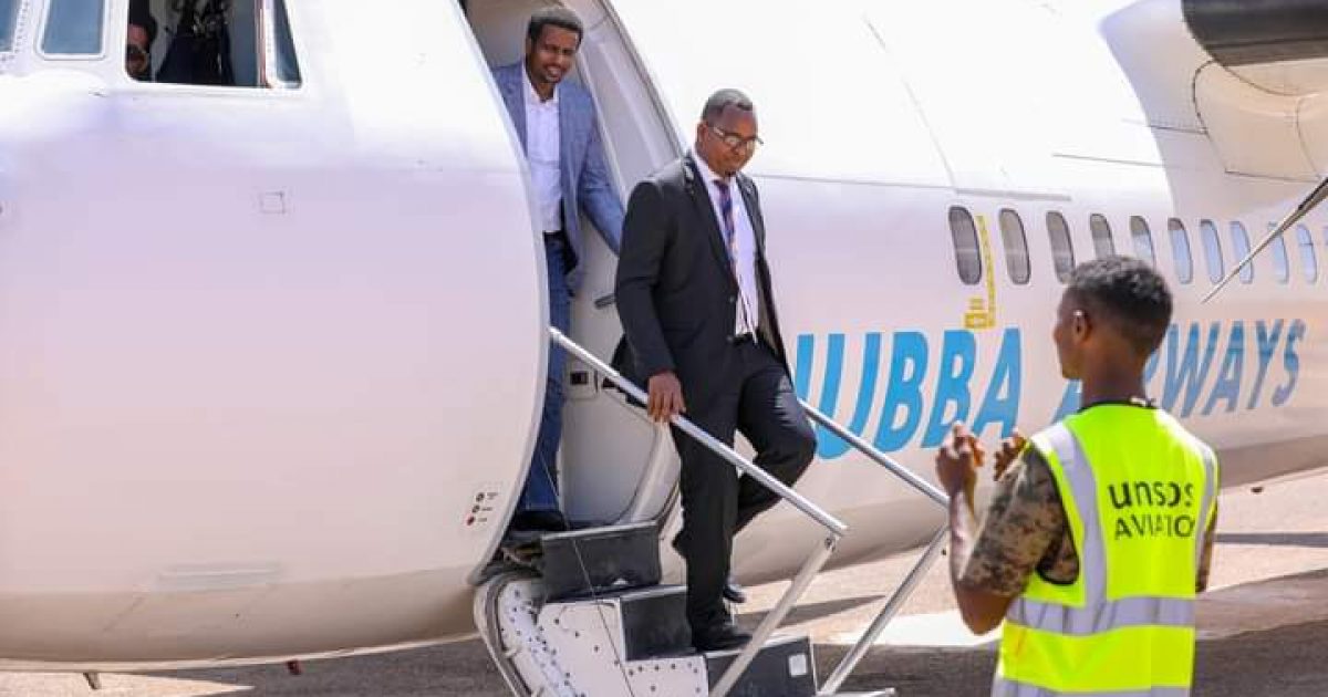 Agaasimaha Guud ee Madaxtooyada Qaranka oo gaaray Baydhabo