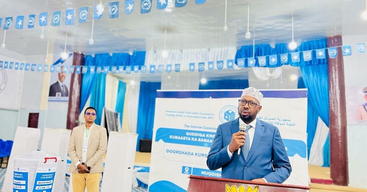 The Interim Commission for Parliamentary Elections holds election for seat #086