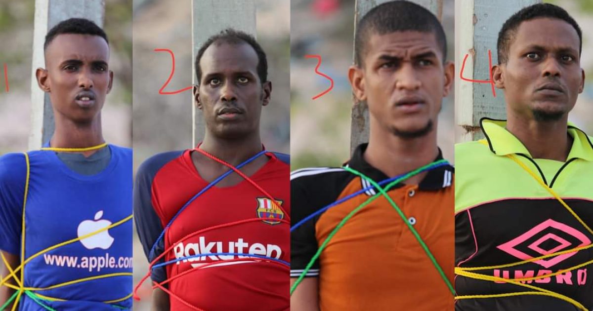 Maxkamadda Ciidamada Qalabka Sida oo xukun toogasho ah ku fulisay Afar askari