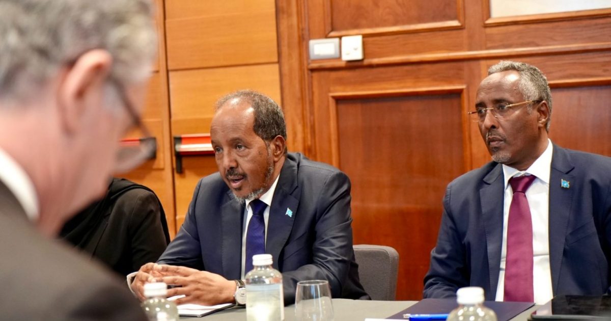 Madaxweyne JFS oo magaalada Rooma kula kulmay Ra’iisul Wasaare ku xigeenka dalka Talyaaniga