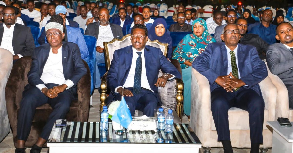 Madaxweynaha Dowladda Galmudug Mudane Axmed Cabdi kaariye ayaa daahfuray mashruuca Barwaaqo.