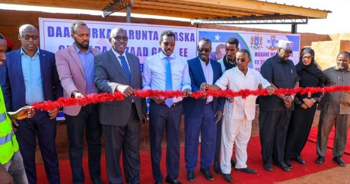 Warshadda Gaaska cunada oo laga hirgeliyay Caabudwaaq “SAWIRRO”