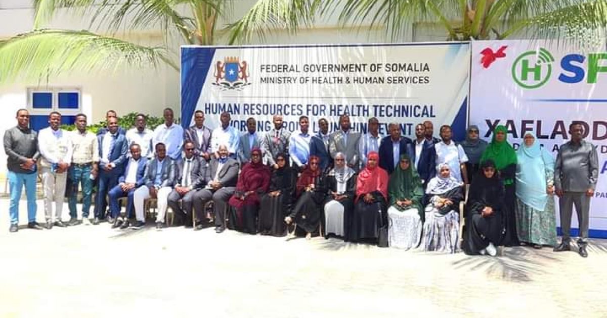 Tayeynta shaqaalaha Caafimaadka ee Qaranka oo laga shiray “SAWIRRO”