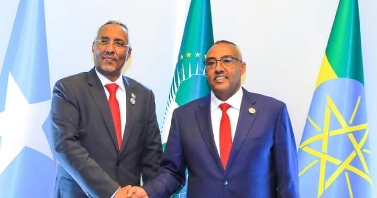 Wasiirka Arrimaha Dibadda Soomaaliya oo kulan doceedyo la qaatay Madax ka qeybgalaysa Shirka Midowga Afrika