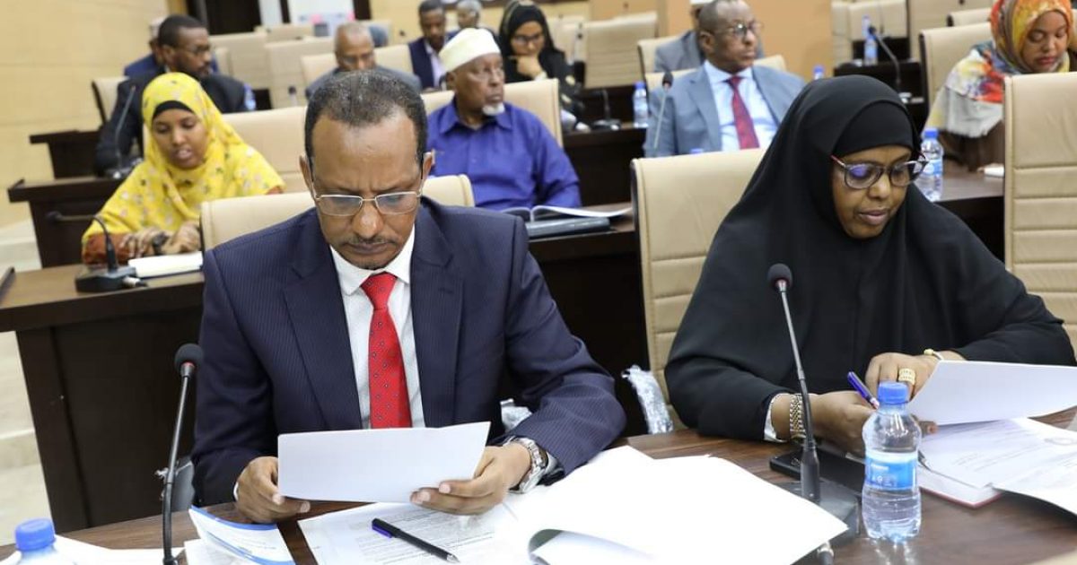 Golaha Aqalka Sare oo kulankooda maanta ku akhriyay laba sharci oo muhiim ah