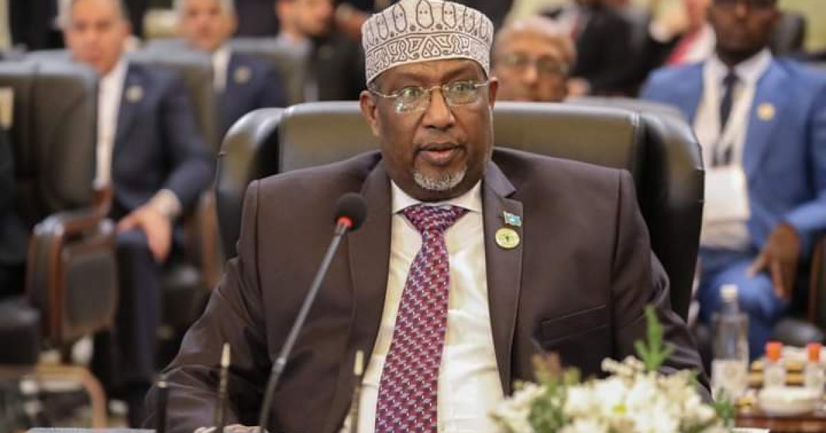 Guddoomiye Sheekh Aadan oo ka qeybgalay Shirweynaha 34aad ee Baarlamaannada Carabta