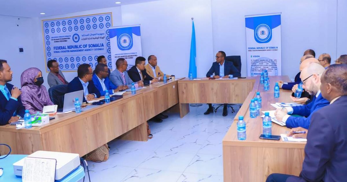 Guddoomiyaha SoDMA oo kulan la qaatay wafdi ka socda OIC