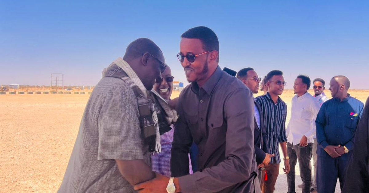 Garoonka Dhuusamareeb oo lagu soo dhaweeyey wafdi uu hoggaaminayo duqa hobyo