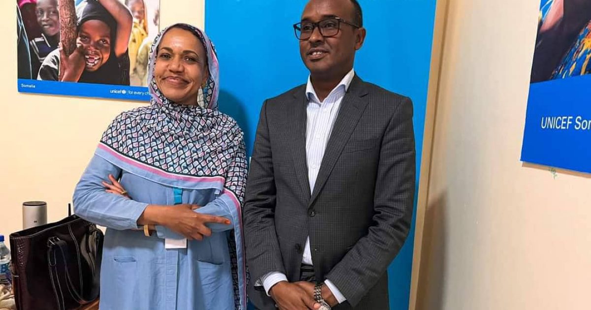 Guddoomiyaha SoDMA oo kulan la yeeshya Madaxa Hay’adda UNICEF 