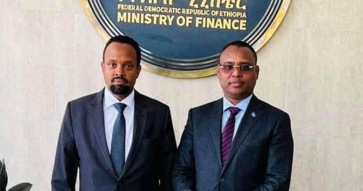 Wasiirka Ganacsiga XFS oo kulan doceed la qaatay Wasiirka Maaliyadda Itoobiya