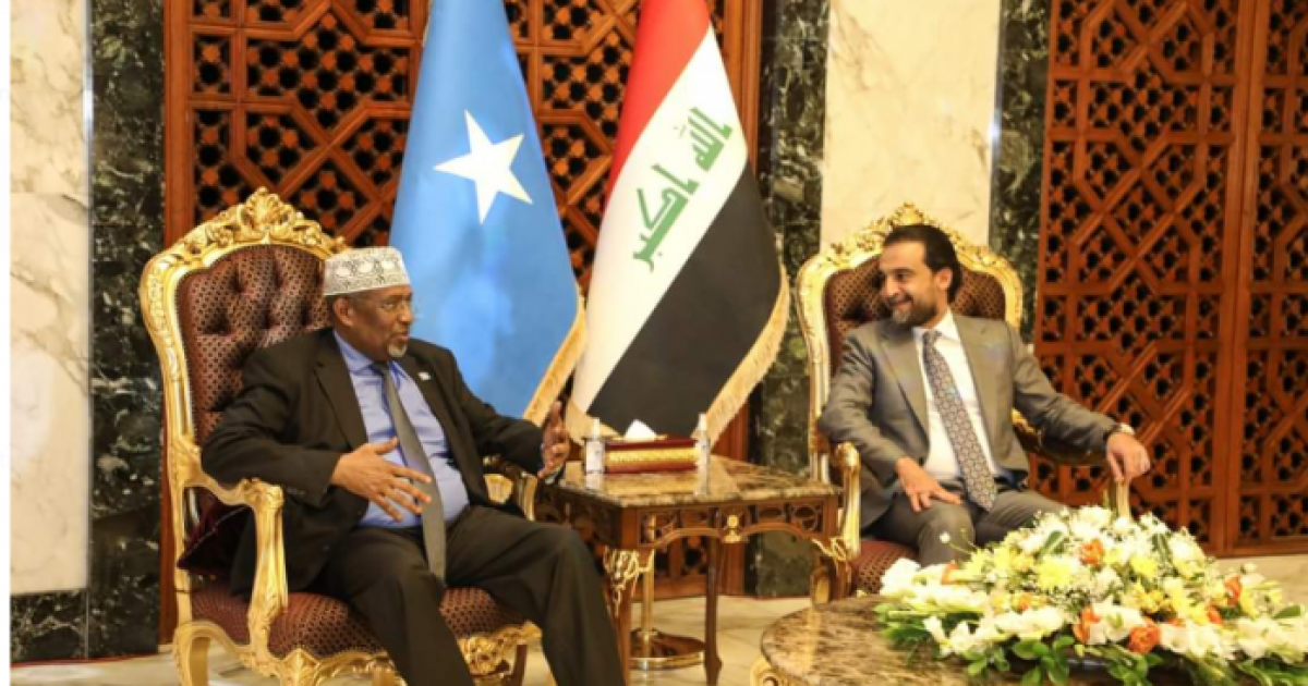 Guddoomiyaha golaha Baarlamaanka JFS oo lagu soo dhoweeyay Dalka Ciraaq