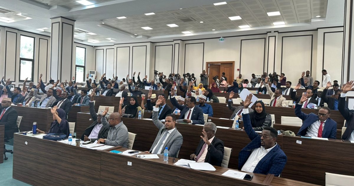 Xildhibaanada Golaha Shacabka oo ansixiyay hindise sharciyeedka maalgashiga