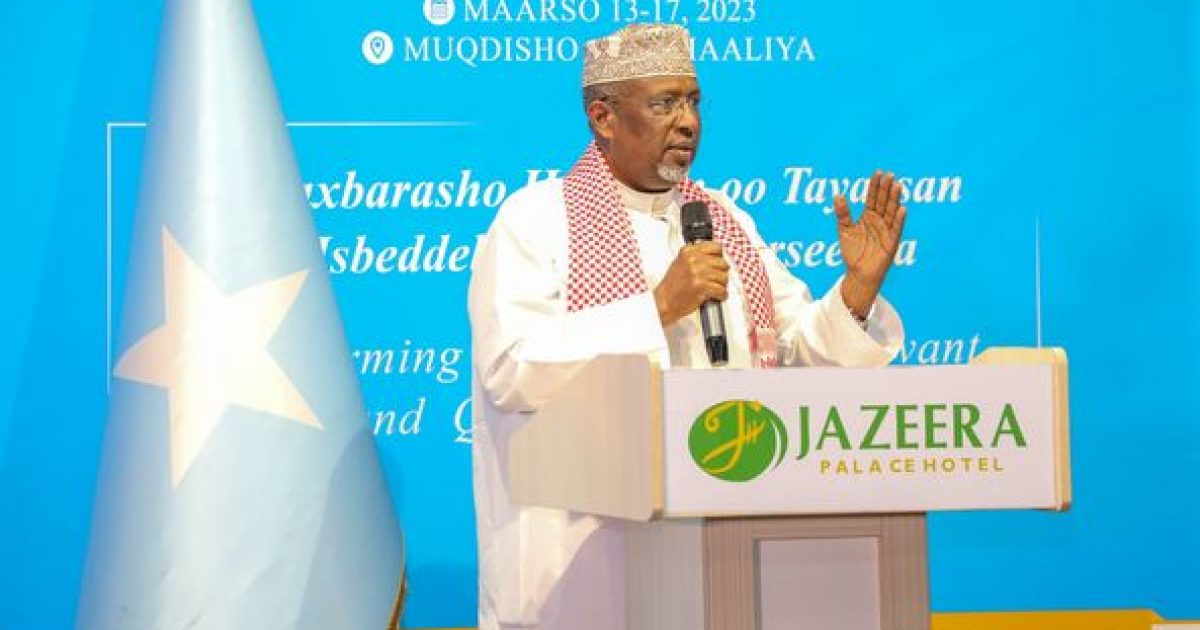 Sheekh Aadan Madoobe” Ilmaha beenta loo sheegay ee isqarxinaya iyo ciyaal weerada aqoontaa ku yar,”