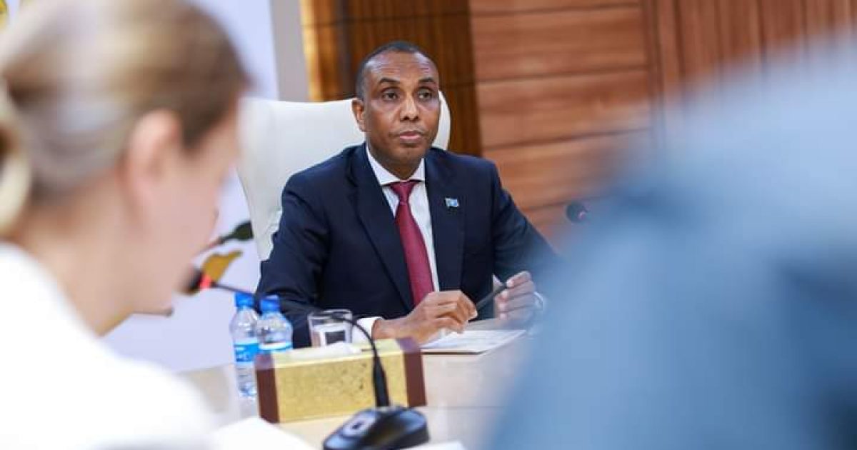 Ra’iisul Wasaare Xamse oo qaabilay wafdi ka socday Midowga Yurub “SAWIRRO”