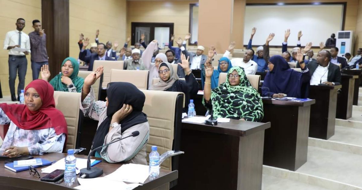 Golaha Aqalka Sare oo Ansixiyay hindise sharciyeedka Diiwaangelinta Dadweynaha