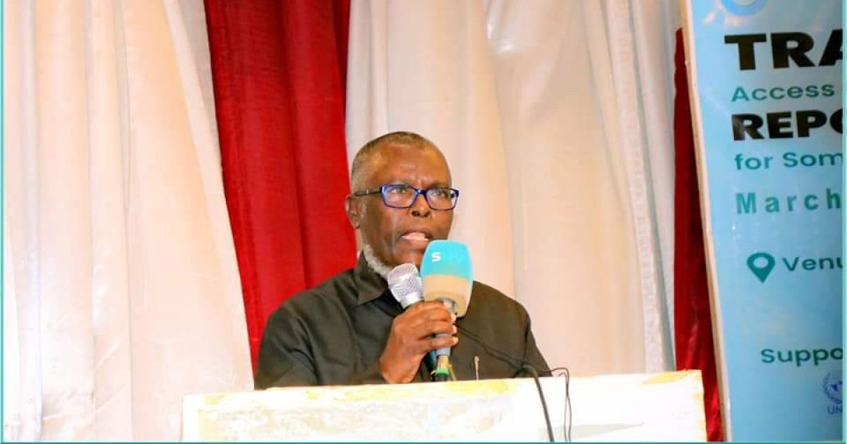Cabdullaahi Xayir Ducaale oo furay tababbar la xariira tabinta Sheekooyinka Maxkamadaha