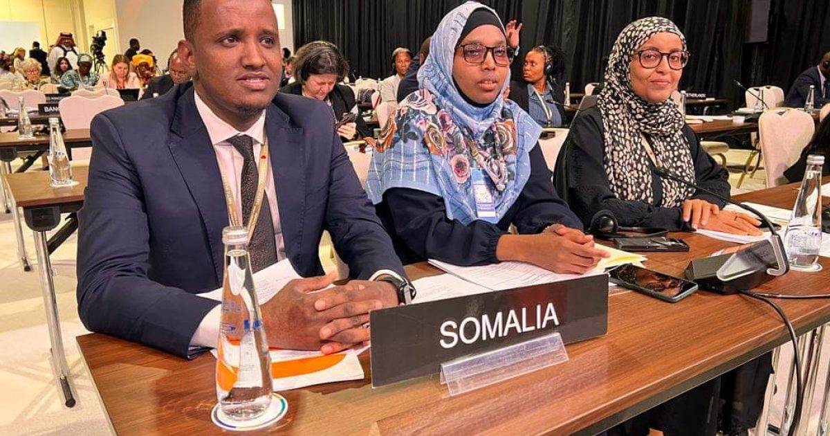 Xubno ka socda labada gole ee B/Soomaaliya oo ka qeyb-galaya Shirka Baarlamaanka Adduunka