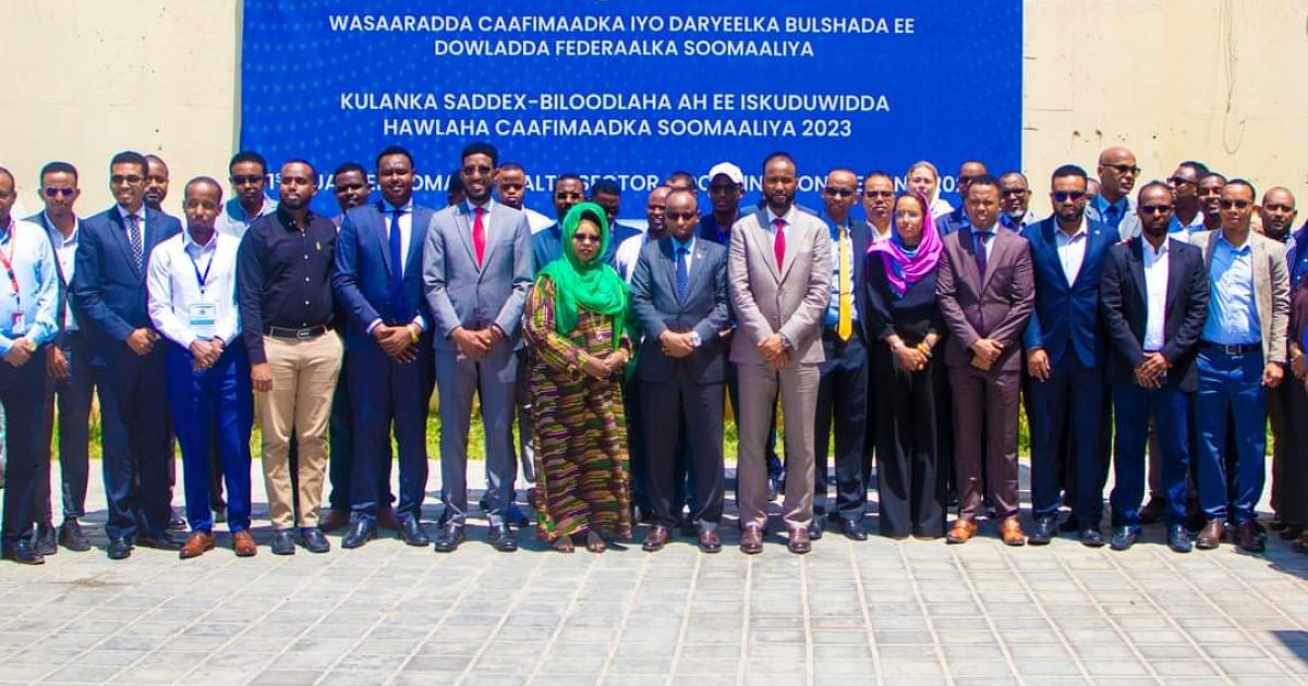 Wasiirka Caafimaadka Soomaaliya oo furay shirka Iskuduwida howlaha Caafimaadka
