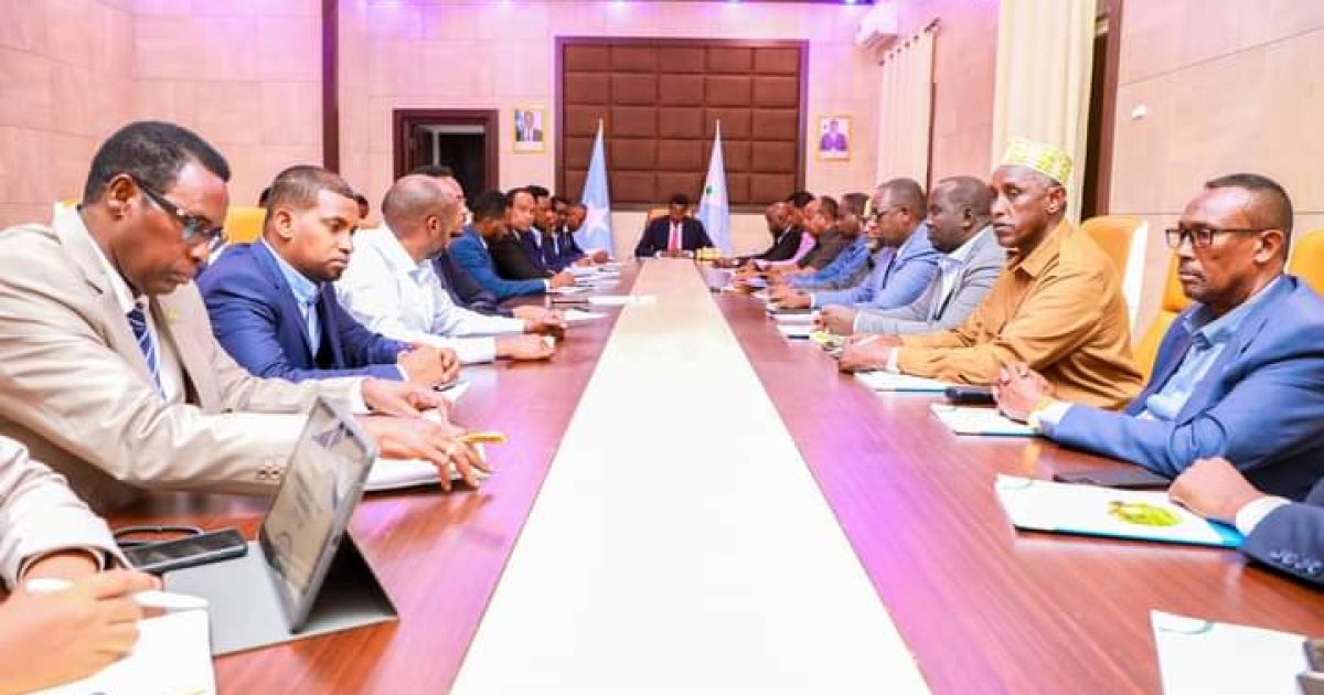 Golaha Wasiirada Galmudug oo ka shiray qorshaha horumarinta Galmudug “SAWIRRO”